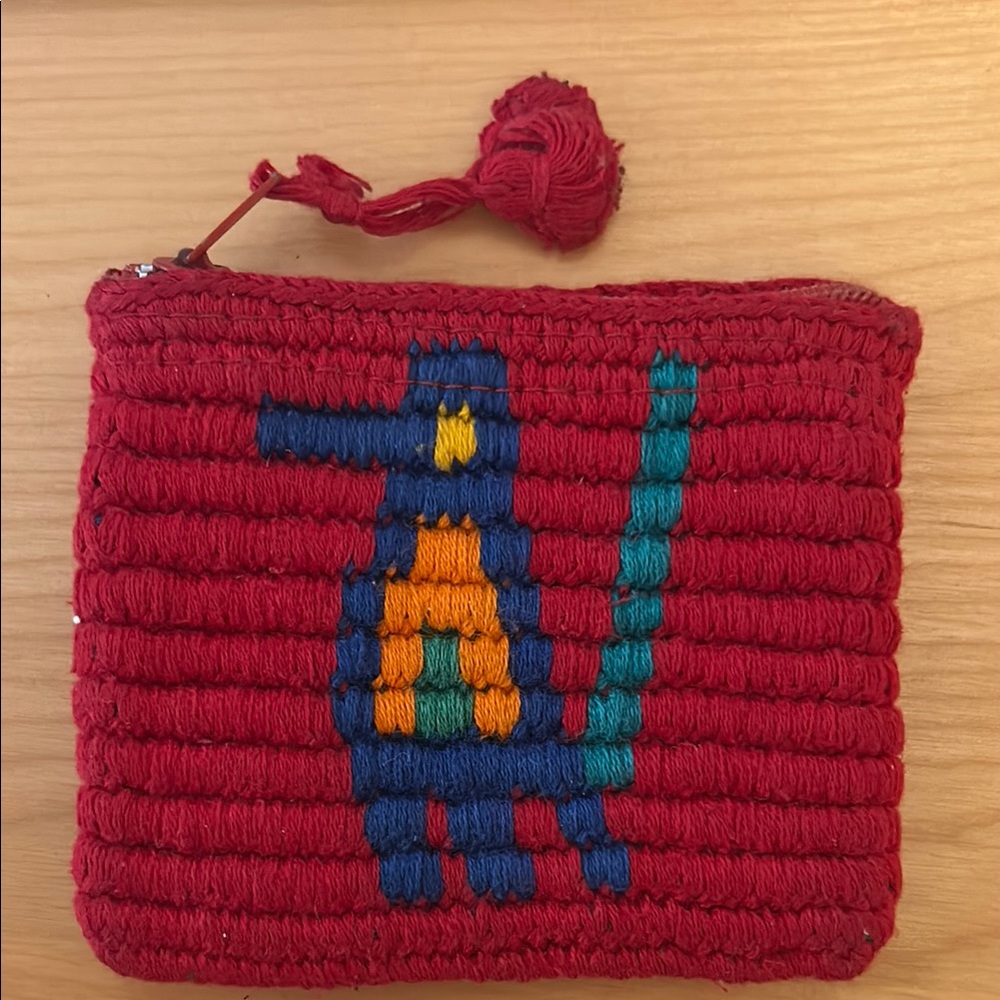 FREE WITH BUNDLE Guatemala Coin Purse Earbuds Case UNICEF